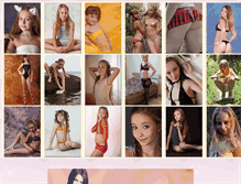 Tablet Screenshot of allyoungmodels.com